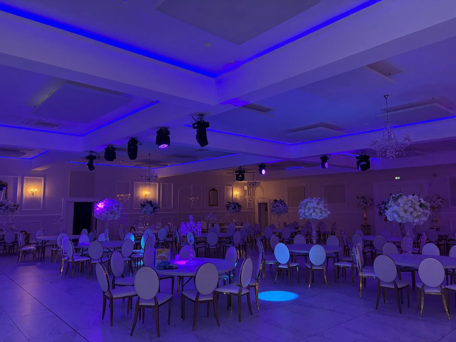 Ambiance lumineuse pour un événement particulier